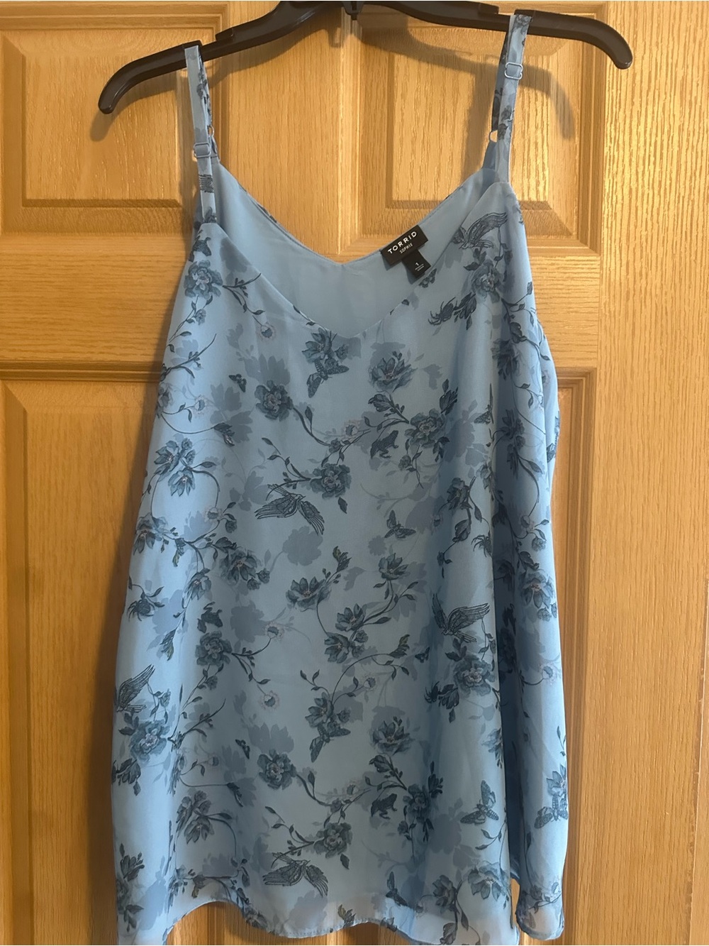 torrid Light Blue Floral Cami